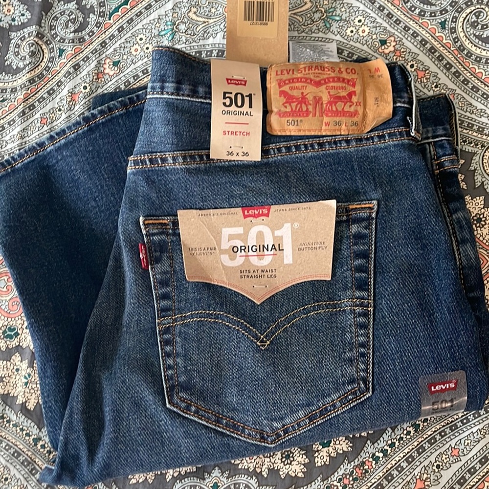 Men’s Levi’s 501 button fly